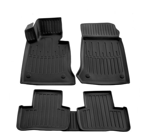 Race Axion - Πατάκια Τύπου Σκαφάκια Για Mercedes-Benz GLK-Class (X204) 2008-2015 5πορτο Λάστιχο Σκαφάκια Προστατευτικά Με Κουμπώματα υλικό Λάστιχο για Επιβατικά Αυτοκίνητα - 5 τεμ. (5012035/ST)
