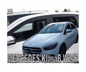 ΑΝΕΜΟΘΡΑΥΣΤΕΣ ΓΙΑ MERCEDES B-KLAS W247 5D 2019+ ΣΕΤ ΑΥΤΟΚΙΝΗΤΟΥ ΑΠΟ ΕΥΚΑΜΠΤΟ ΦΙΜΕ ΠΛΑΣΤΙΚΟ HEKO - 4 ΤΕΜ.