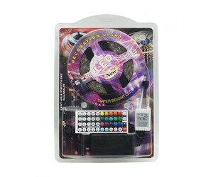 LED ΤΑΙΝΙΑ RGB 5m ΜΕ ΤΗΛΕΧΕΙΡΙΣΤΗΡΙΟ TY-00437