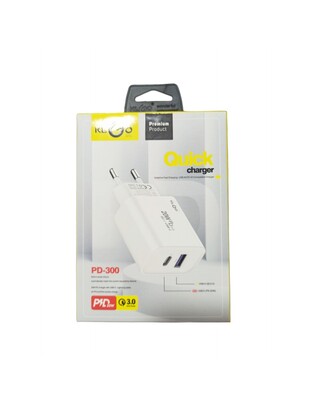 ΑΝΤΑΠΤΟΡΑΣ ΦΟΡΤΙΣΗΣ 20W ΜΕ ΘΥΡΑ USB-A ΚΑΙ USB-C PD-300