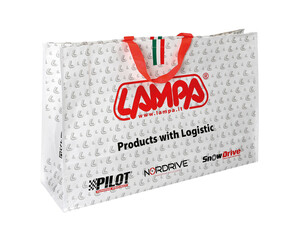 ΤΣΑΝΤΑ ΧΑΡΤΙΝΗ ΔΙΑΦΗΜΙΣΤΙΚΗ ΜΕ ΛΑΒΕΣ LAMPA (XL) 695x455x185mm