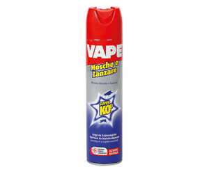 ΑΕΡΟΖΟΛ ΣΠΡΕΙ ΓΙΑ ΜΥΓΕΣ & ΚΟΥΝΟΥΠΙΑ VAPE 400ml (ΕΝΤΟΜΟΑΠΩΘΗΤΙΚΟ) LAMPA - 1 TEM.