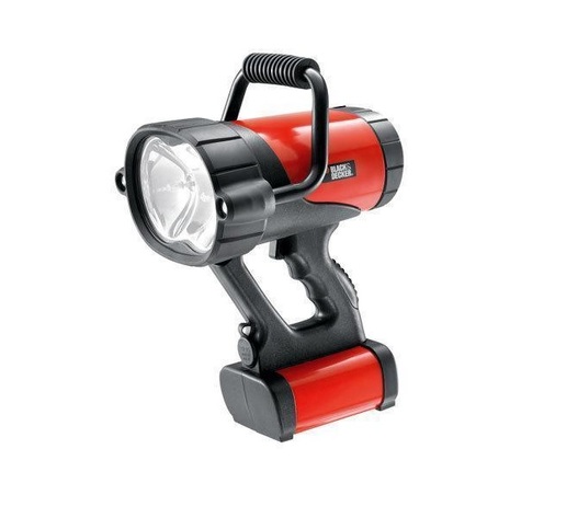 ΦΑΚΟΣ ΧΕΙΡΟΣ 12V 6Ah 13000 lux ΕΠΑΝΑΦΟΡΤΙΖΟΜΕΝΟΣ ΜΕ ΛΑΜΠΑ ΑΛΟΓΟΝΟΥ BLACK&DECKER