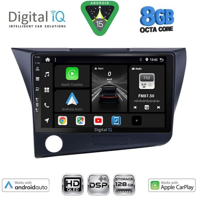 DIGITAL IQ BXF 7203_CPAA (9inc) MULTIMEDIA TABLET for HONDA CRZ mod. 2010-2016