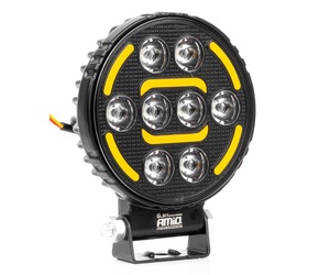 Amio - Προβολέας Εργασίας LED AWL80 SPOT 48W 2400lm με Λευκό + Κίτρινο φώς προειδοποίησης  9/36V - 1 τεμ. (04424/AM)