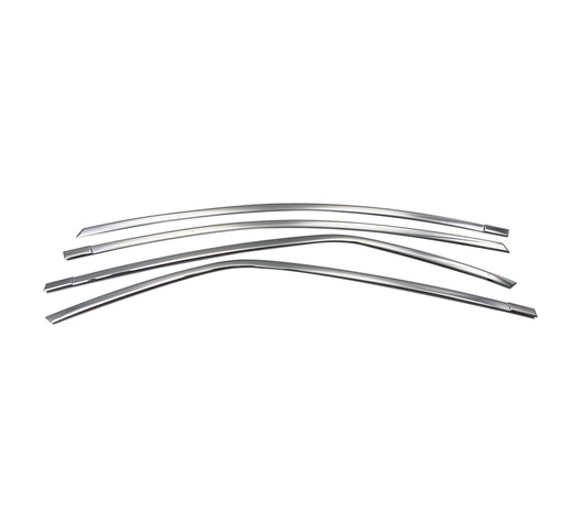ΔΙΑΚΟΣΜΗΤΙΚΟ TRIM ΠΑΡΑΘΥΡΩΝ ΧΡΩΜΙΟ 4 ΤΕΜ. ΓΙΑ TOYOTA COROLLA 4D 2014+