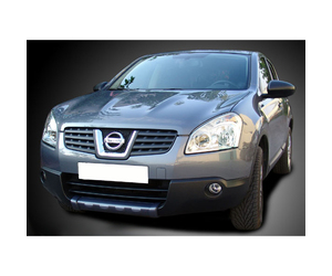 ΕΜΠΡΟΣ SPOILER AΣΗΜΙ ΠΛAΣΤΙΚΟ ΓΙΑ NISSAN QASΗQAI J10 2007 - 2009 MOTORDROME