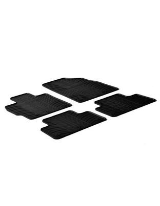 LAMPA - ΠΑΤΑΚΙΑ ΑΥΤΟΚΙΝΗΤΟΥ ΑΠΟ ΛΑΣΤΙΧΟ ΓΙΑ MAZDA CX-5 06/2017+ ΣΕ ΜΑΥΡΟ ΧΡΩΜΑ ME ΚΟΥΜΠΩΜΑΤΑ - 4 ΤΕΜ.