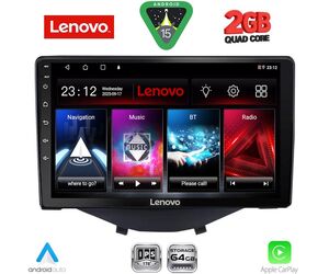 LENOVO LVD 2715_CPA CLIMA-A/C (9inc) MULTIMEDIA TABLET for CITROEN C1-PEUGEOT 108-TOYOTA AYGO mod. 2014-2022