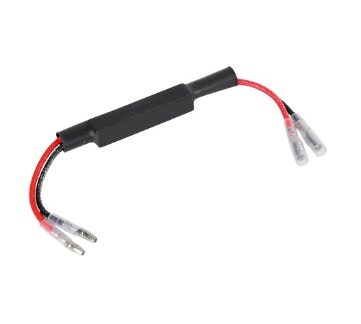ΑΝΤΙΣΤΑΣΗ ΓΙΑ ΛΑΜΠΕΣ LED 12V 10W/10ohm ΜΕ QUICK CONNECTORS (ΑΝΤΙΣΤΑΣΗ-ΨΕΥΤΗΣ-CANCELLER) 2ΤΕΜ.