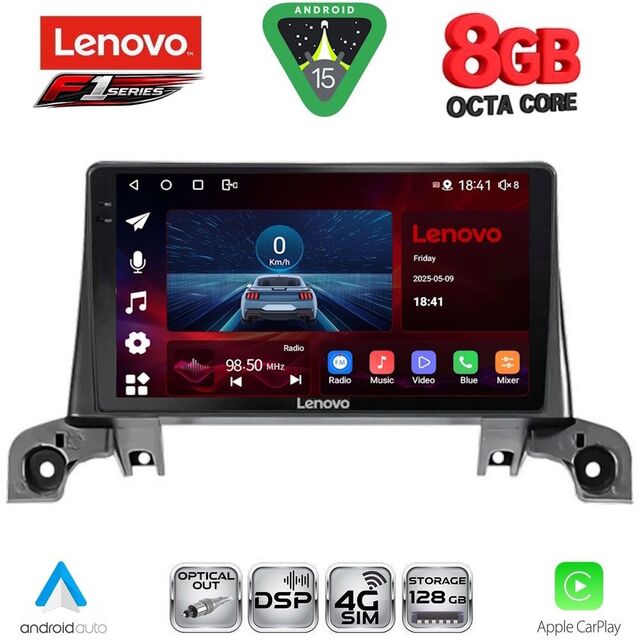LENOVO SSR 10519_CPA (9inc) MULTIMEDIA TABLET for PEUGEOT 3008 - 5008 mod. 2016-2024