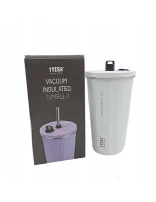 ΑΝΟΞΕΙΔΩΤΟ ΘΕΡΜΟΣ ΛΕΥΚΟ 600ml TS-8848A-1