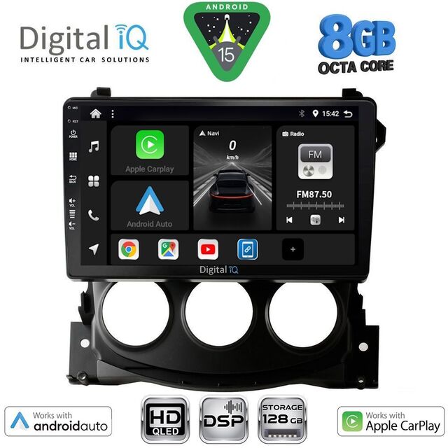 DIGITAL IQ BXF 7479_CPAA (9inc) MULTIMEDIA TABLET for NISSAN 370Z mod. 2009-2012