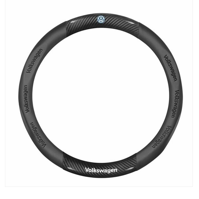 Κάλυμμα τιμονιού δερματίνη/look carbon 38cm - Volkswagen