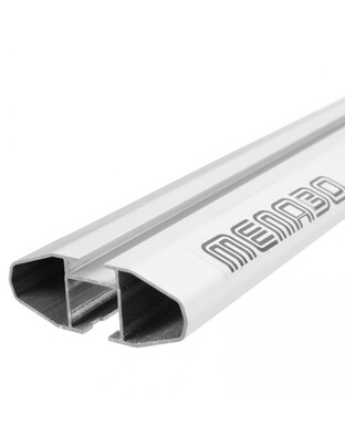 MENABO ΜΠΑΡΕΣ ΟΡΟΦΗΣ ΑΛΟΥΜΙΝΙΟΥ LINCE XL SILVER 135 cm ΣΕ ΑΣΗΜΙ ΧΡΩΜΑ ΓΙΑ Ford Focus IV Station Wagon 5 doors 2018> ΜΕ FLUSH RAILS - 2 ΤΕΜ (8880/MB)