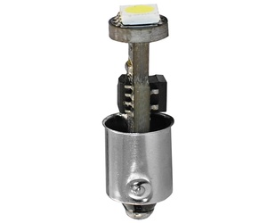 T4W 12V 0,72W BA9s (ΜΙΝΙΟΝ) LED 1xSMD5050 CAN-BUS ΛΕΥΚΟ BLISTER 2ΤΕΜ.