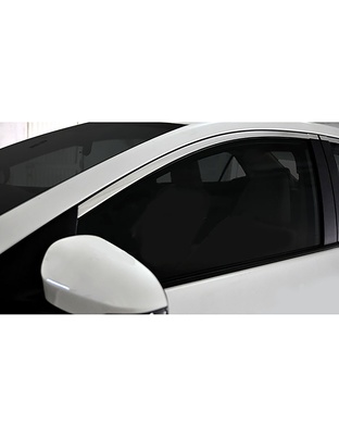 ΔΙΑΚΟΣΜΗΤΙΚΟ TRIM ΠΑΡΑΘΥΡΩΝ ΧΡΩΜΙΟ 4 ΤΕΜ. ΓΙΑ TOYOTA COROLLA 4D 2014+