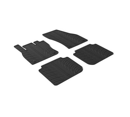 LAMPA - ΠΑΤΑΚΙΑ ΑΥΤΟΚΙΝΗΤΟΥ ΑΠΟ ΛΑΣΤΙΧΟ ΓΙΑ SKODA KODIAQ 5D 04/2017+ ΣΕ ΜΑΥΡΟ ΧΡΩΜΑ ME ΚΟΥΜΠΩΜΑΤΑ - 4 ΤΕΜ.