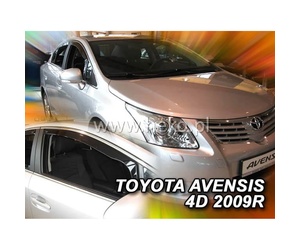 ΑΝΕΜΟΘΡΑΥΣΤΕΣ ΓΙΑ TOYOTA AVENSIS 4D/5D 2009+ ΖΕΥΓΑΡΙ ΑΠΟ ΕΥΚΑΜΠΤΟ ΦΙΜΕ ΠΛΑΣΤΙΚΟ HEKO - 2 ΤΕΜ.