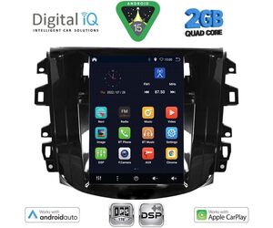 DIGITAL IQ BXC 3856_CPAA TESLA STYLE for NISSAN NAVARA mod. 2016-2025