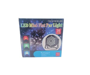 ΦΩΤΟΡΥΘΜΙΚΟ LED MINI FLAT PAR LIGHT 36LED KDB-03241