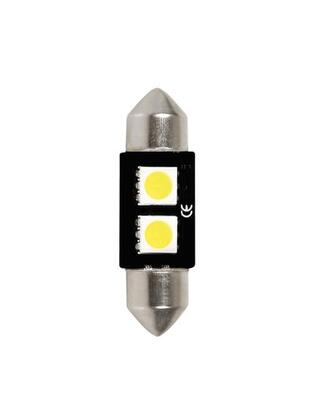 ΛΑΜΠΑΚΙ ΠΛΑΦΟΝΙΕΡΑΣ C5W 12V 10x36mm HYPER-LED6 ΛΕΥΚΟ 2SMDx3chips (ΔΙΠΛΗΣ ΠΟΛΙΚΟΤΗΤΑΣ- CAN-BUS) 1ΤΕΜ.