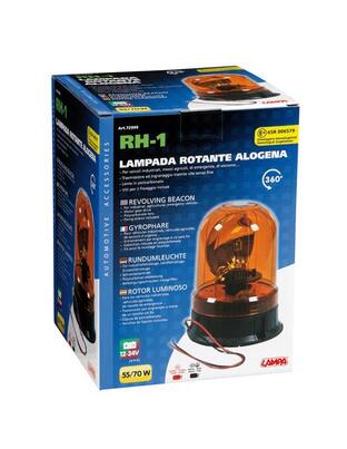 Φάρος RH-1 12V/24V Βιδωτός Πορτοκαλί 130x195mm