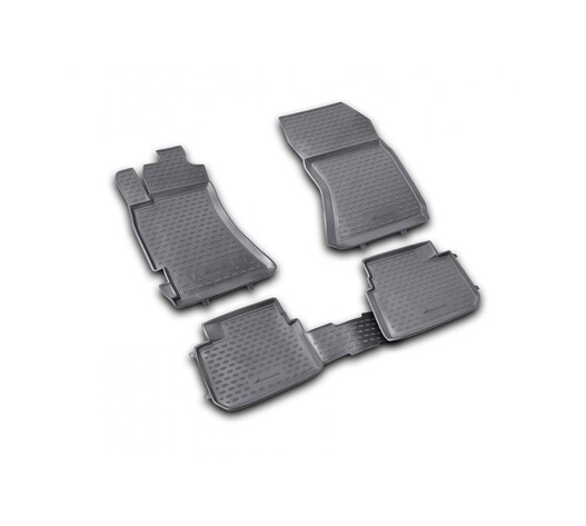 ΠΑΤΑΚΙΑ ΣΕ ΣΚΑΦΗ TPE ΛΑΣΤΙΧΟ ΓΙΑ SUBARU FORESTER 2.5XT 2008-2013  ΣΕ ΜΑΥΡΟ ΧΡΩΜΑ NOVLINE - 4 ΤΕΜ.
