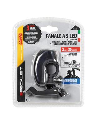 Φως ποδηλάτου SPECIALIST 5 led με διπλό σύστημα προσαρμογής 3 χρήσεις