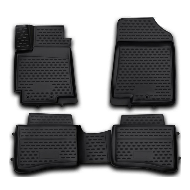 ΠΑΤΑΚΙΑ ΣΕ ΣΚΑΦΗ TPE ΛΑΣΤΙΧΟ ΓΙΑ KIA RIO 5D 2011-2014   ΣΕ ΜΑΥΡΟ ΧΡΩΜΑ NOVLINE - 4 ΤΕΜ.