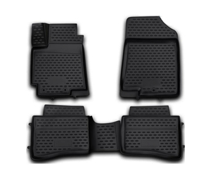 ΠΑΤΑΚΙΑ ΣΕ ΣΚΑΦΗ TPE ΛΑΣΤΙΧΟ ΓΙΑ KIA RIO 5D 2011-2014   ΣΕ ΜΑΥΡΟ ΧΡΩΜΑ NOVLINE - 4 ΤΕΜ.