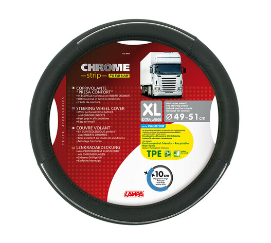 ΚΑΛΥΜΜΑ ΤΙΜΟΝΙΟΥ CROME STRIP XL 49-51