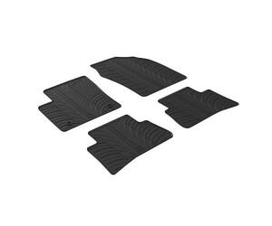 LAMPA - ΠΑΤΑΚΙΑ ΑΥΤΟΚΙΝΗΤΟΥ ΑΠΟ ΛΑΣΤΙΧΟ ΓΙΑ TOYOTA C-HR 12/2016+ ΣΕ ΜΑΥΡΟ ΧΡΩΜΑ ME ΚΟΥΜΠΩΜΑΤΑ - 4 ΤΕΜ.