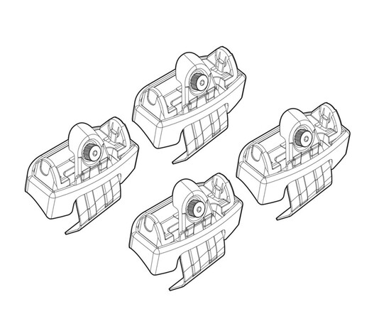 ΑΚΡΑ ΓΙΑ ΜΠΑΡΕΣ NORDRIVE ΓΙΑ OPEL ASTRA K 5D 11/15+ KIT