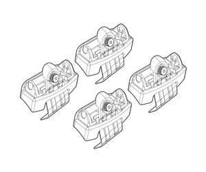 ΑΚΡΑ ΓΙΑ ΜΠΑΡΕΣ NORDRIVE ΓΙΑ OPEL ASTRA K 5D 11/15+ KIT