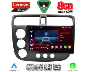 LENOVO SSR 10187_CPA (9inc) MULTIMEDIA TABLET for HONDA CIVIC 4D mod. 2001-2006
