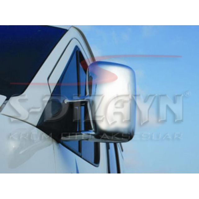 ΚΑΠΑΚΙΑ ΚΑΘΡΕΠΤΗ ΧΡΩΜΙΟΥ ΜΕΤΑΛΛΙΚΑ ΓΙΑ VW VOLT/LT 1998-2006