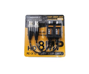 KIT HD ΠΑΘΗΤΙΚΟ BALUN ΒΙΝΤΕΟ 8MP XY-04177