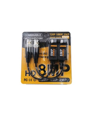 KIT HD ΠΑΘΗΤΙΚΟ BALUN ΒΙΝΤΕΟ 8MP XY-04177