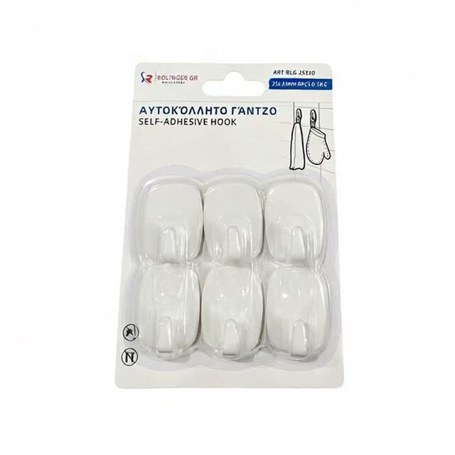 ΑΥΤΟΚΟΛΛΗΤΑ ΓΑΝΤΖΑΚΙΑ 25*33ΜΜ 6ΤΜΧ 0.5KG RLG-25330