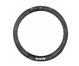 Κάλυμμα τιμονιού δερματίνη/look carbon 38cm - Bmw