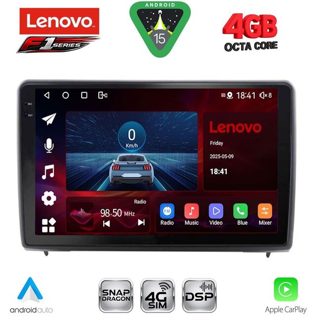 LENOVO SSQ 9151B_CPA (10inc) MULTIMEDIA TABLET for FORD ECOSPORT mod. 2018-2023