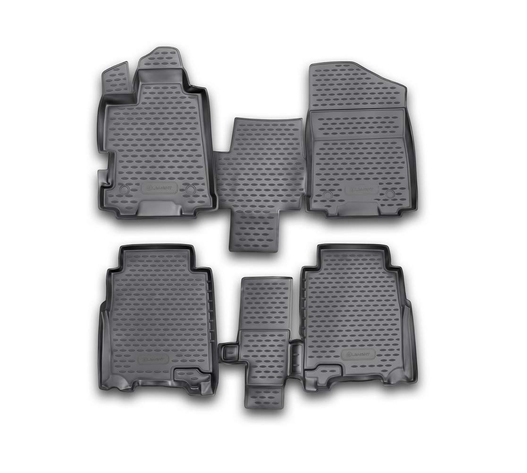 ΠΑΤΑΚΙΑ ΣΕ ΣΚΑΦΗ TPE ΛΑΣΤΙΧΟ ΓΙΑ HONDA FR-V 2004-2009  ΣΕ ΜΑΥΡΟ ΧΡΩΜΑ NOVLINE - 4 ΤΕΜ.