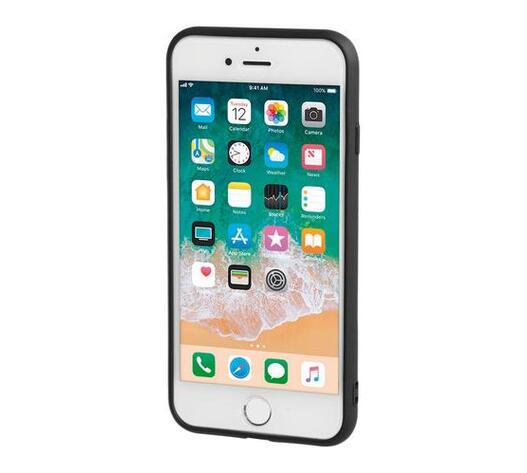 APPLE iPHONE 7 ΚΑΙ 8 ΘΗΚΗ ΚΙΝΗΤΟΥ DUO POCKET ΜΑΥΡΟ-ΚΟΚΚΙΝΟ ΜΑΓΝΗΤΙΚΗ SILVER LINE
