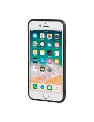 APPLE iPHONE 7 ΚΑΙ 8 ΘΗΚΗ ΚΙΝΗΤΟΥ DUO POCKET ΜΑΥΡΟ-ΚΟΚΚΙΝΟ ΜΑΓΝΗΤΙΚΗ SILVER LINE