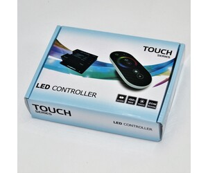 LED CONTROLLER ΜΕ ΤΗΛΕΧΕΙΡΙΣΤΗΡΙΟ ΓΙΑ ΛΕΝΤΟΤΑΙΝΙΑ RGB GE-LI-2582