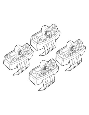 ΑΚΡΑ ΓΙΑ ΜΠΑΡΕΣ NORDRIVE ΓΙΑ FIAT TIPO 4/5D 12/15+ KIT