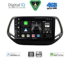 DIGITAL IQ BXF 16278_CPAA (10inc) MULTIMEDIA TABLET for JEEP COMPASS mod. 2016-2021