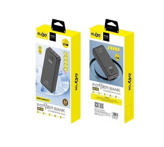 KLGO POWER BANK 20.000mAh 22.5W KP-68