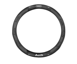 Κάλυμμα τιμονιού δερματίνη/look carbon 38cm - Audi